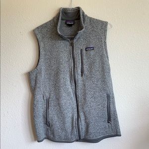 XL Heather Gray Men’s Patagonia Zip Vest